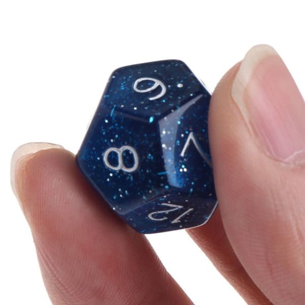 Mordely 6st Constellation Divination Dice 12-sidig Astrologi brädspel