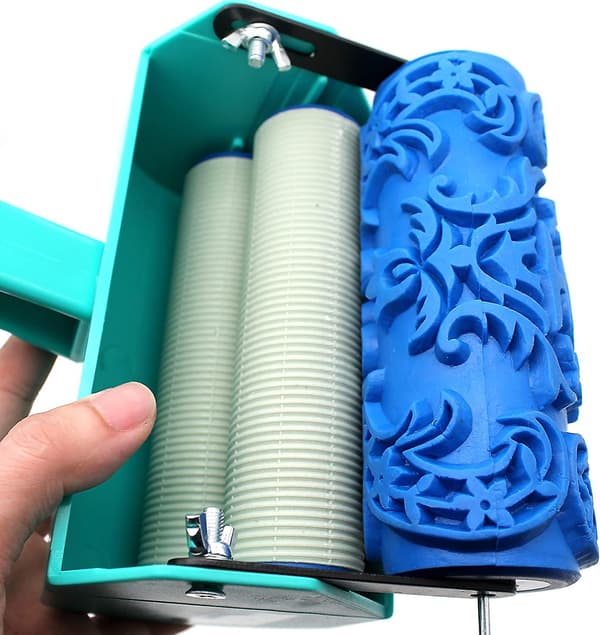 2023 Paint Rollers Portable Paint Roller Diy Decorating Home, Painting Machine With Professional Plastic Handle