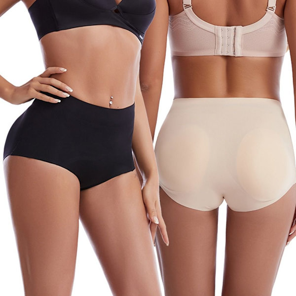 Mordely Hög midja stringtrosa form slimmande trosor APRICOT Apricot XXL