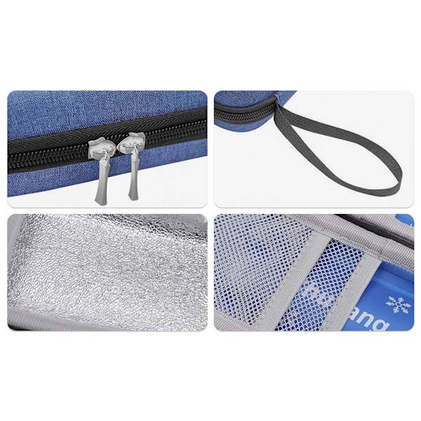 Mordely Insulin Kylväska Piller Protector BLÅ Blue