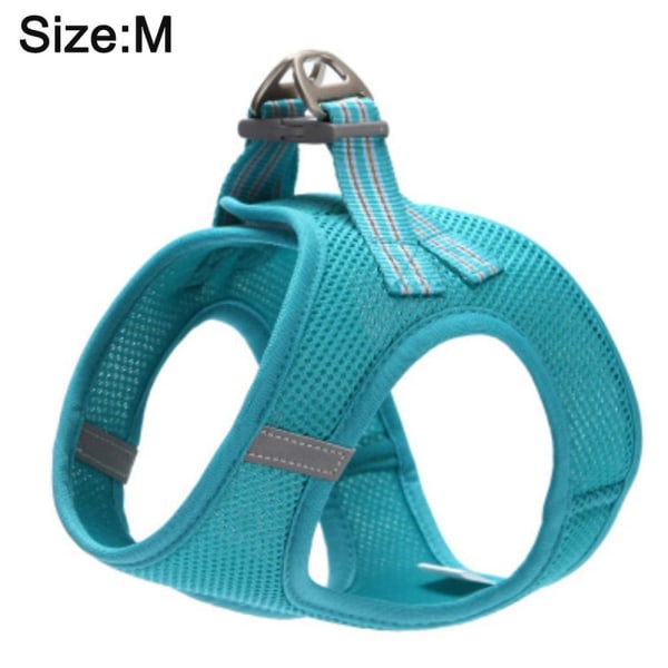 Mordely Explosion Proof Comfortable Pet Chest Strap Night Vision Reflective Dog Traction Rope Chest Strap