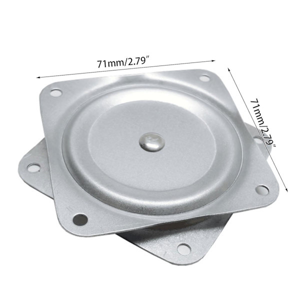 2023 Rotating Bearing Plate Turntable Swivel Base Swivel Plate For Magazine Racks