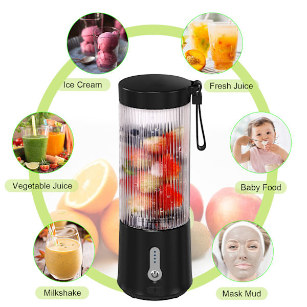 2023 Bärbar frukt elektrisk hushålls liten multifunktionell mini juicepress