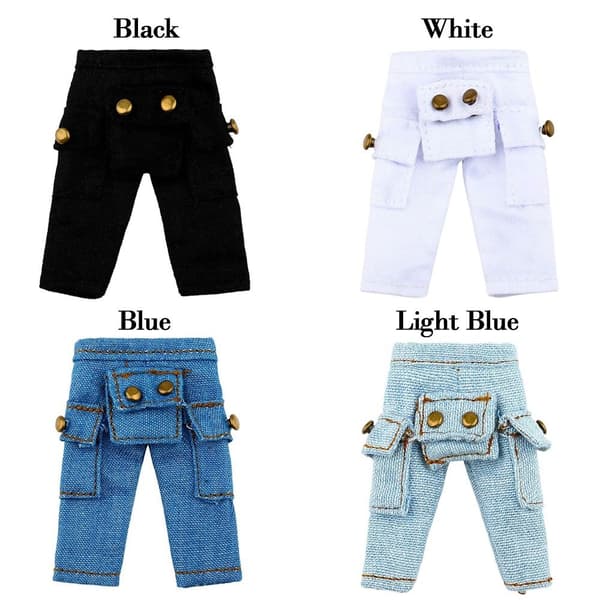 Mordely Mode Jeans Casual Byxor VIT White