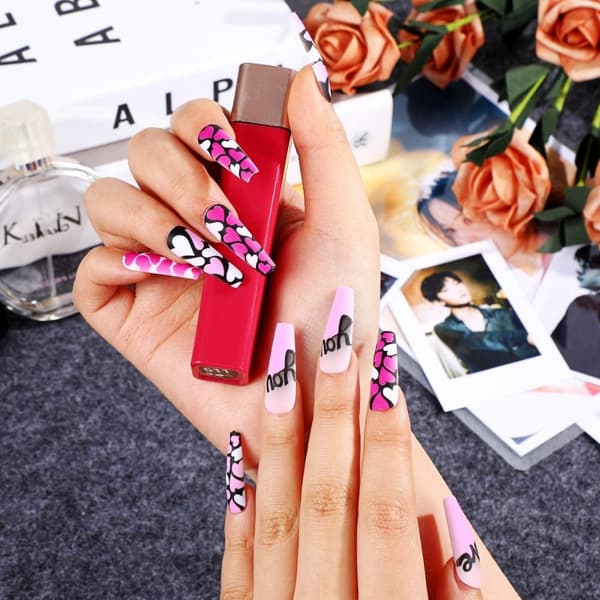 Fake Nails Ballerina 3