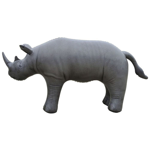 Mordely Simulering Djur Uppblåsbar ballong Modell RHINO RHINO Rhino