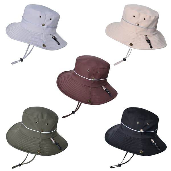 Mordely Boonie Hat Bucket Cap LJUSGRÅ Light Gray