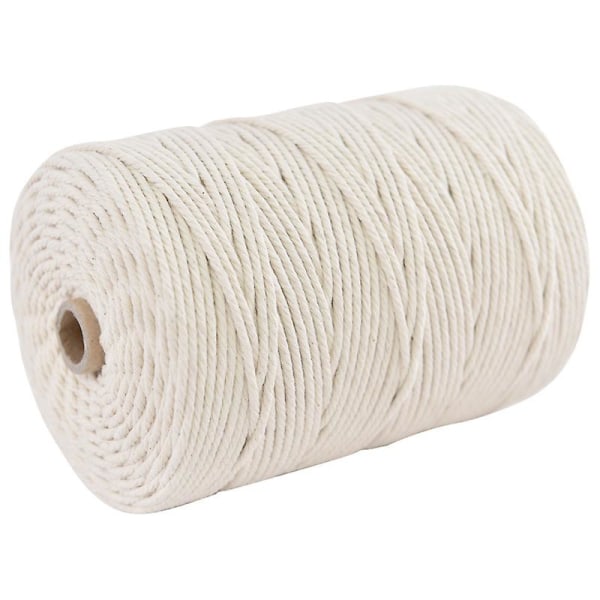 Natural Cotton Rope Cord Twine Braided 16 Strand Garden Washing Line  Camping Etc 