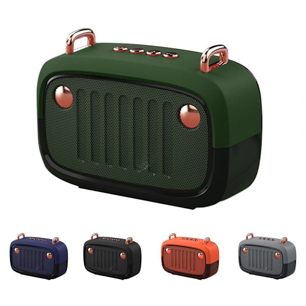 Mordely BS32D trådlös Bluetooth -högtalare GRÖN Green