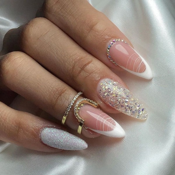 Mordely Falska naglar Fake Nials Z747