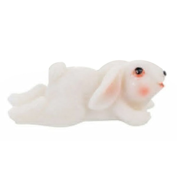 4st Kaninfigurer Bunny Miniatures PRONE PRONE Prone