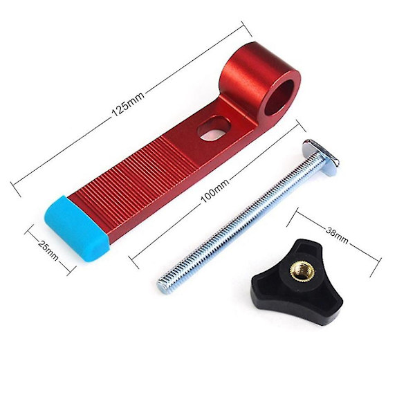 1 set universal klämblock Plattgeringsspår M8 set B