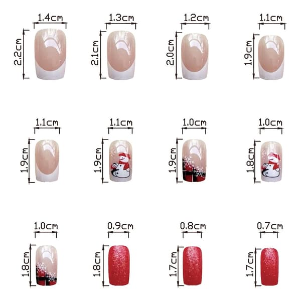 Mordely Franska Fake Nails False Nail SD-20