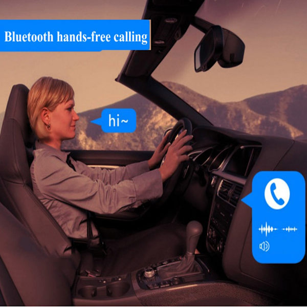 Trådlös Bluetooth Musikmottagare Handsfree Bluetooth Black