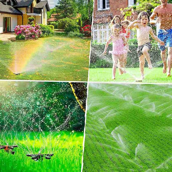 Mordely Trädgårdssprinklers Bevattningssprayslang Gräsmatta