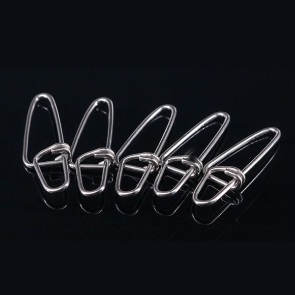 Mordely 1 st Fishing Snap Connector med Pin Heavy Duty Ball 0