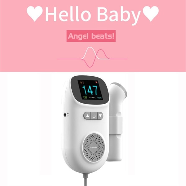 Fetal Doppler Heart Beat Monitor Sond Baby Heart Beat