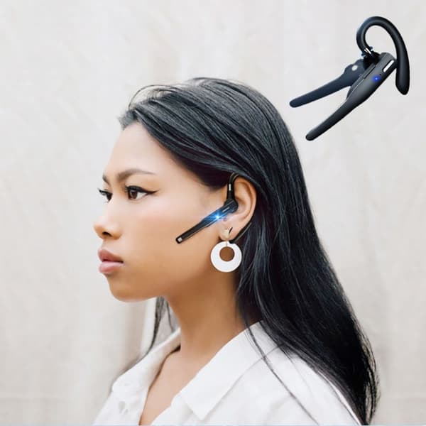 Mordely luetooth headset för mobiltelefon Trådlös luetooth hörlur B