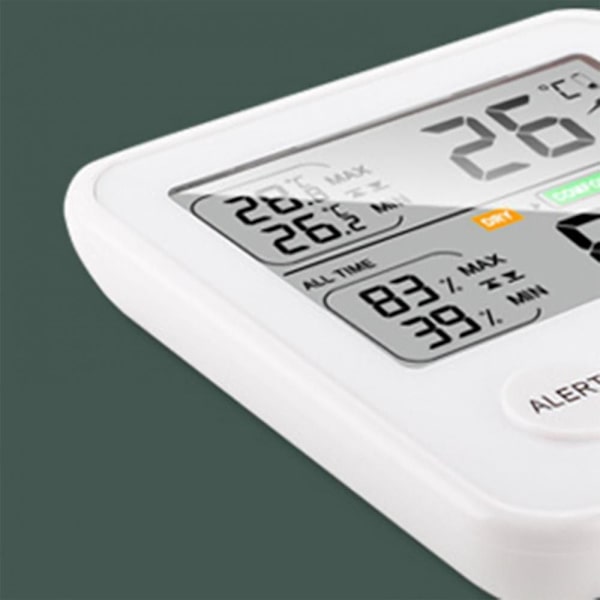 Mordely Digital termo-hygrometer Elektronisk termometer hygrometer White