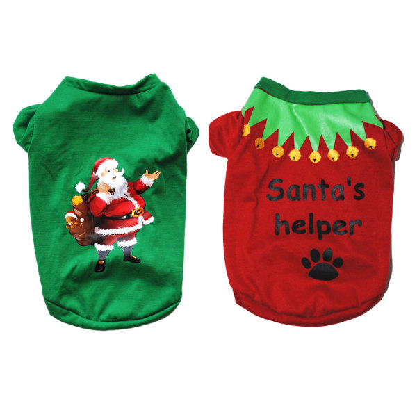 Mordely Rolig julhelgdag för sällskapsdjur för hundkatt Husdjursskjortor utslagsplatstankar