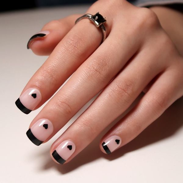 Mordely 24st False Nails Short Square JP2459