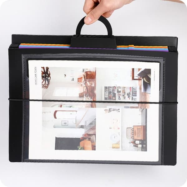 Mordely Arkivmapp Arkivpåse Paper Organizer