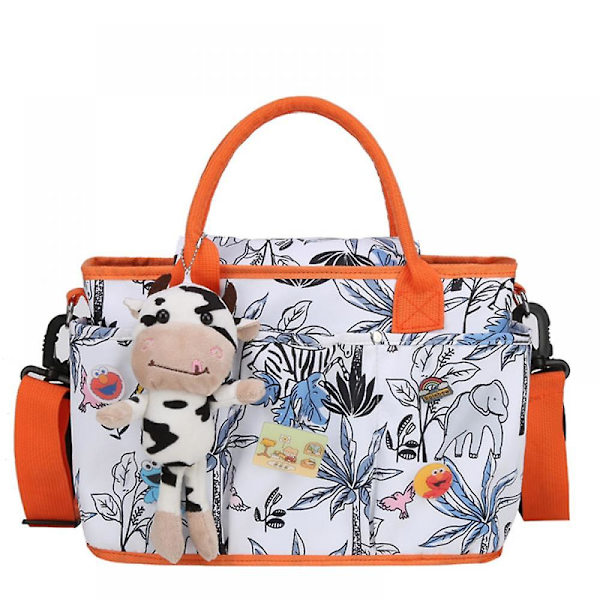 Mordely Diaper Bag, Mom & Dad Travel Shoulder Messenger Bag, Multipurpose Baby Bag For Boys & Girls A916-618 blue