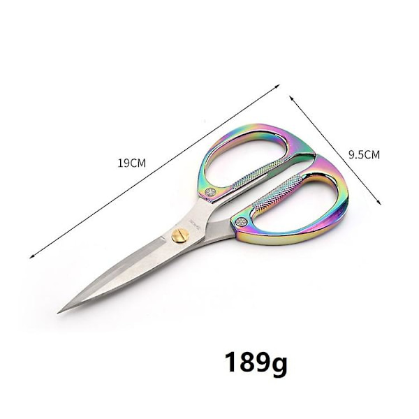 Mordely K82 Stainless Steel Alloy Scissors Multifunctional Household Powerful King Kong Scissors (golden)