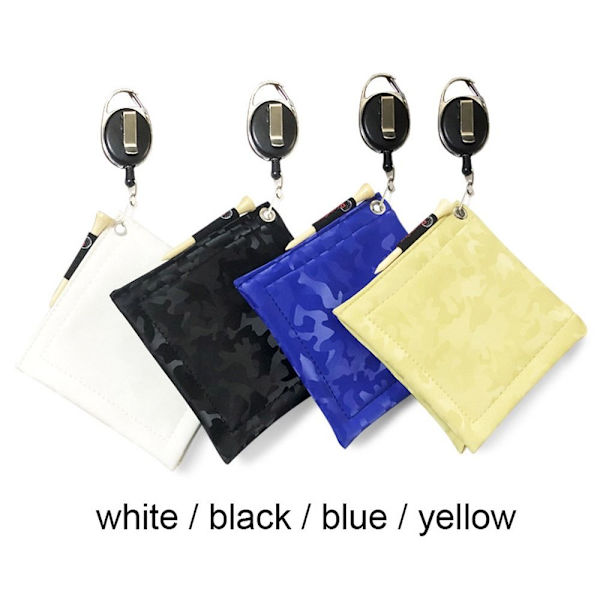 Mordely Golfbollsstädhandduk Torkduk GUL Yellow