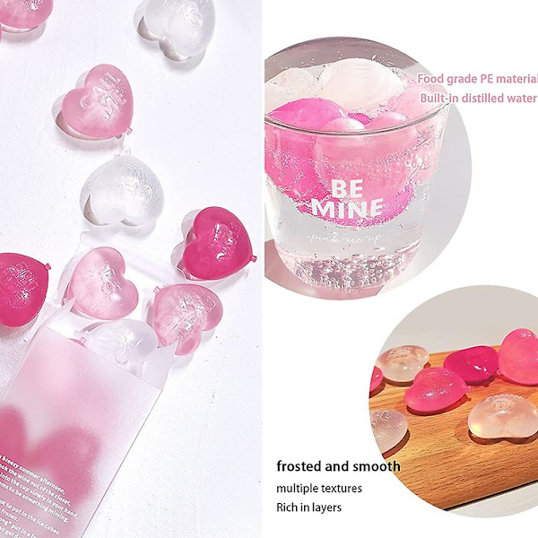 Mordely Reusable Ice Cubes For Drinks, Chills Drinks Without Diluting Them, Refreezable, Washable, Easy To Use