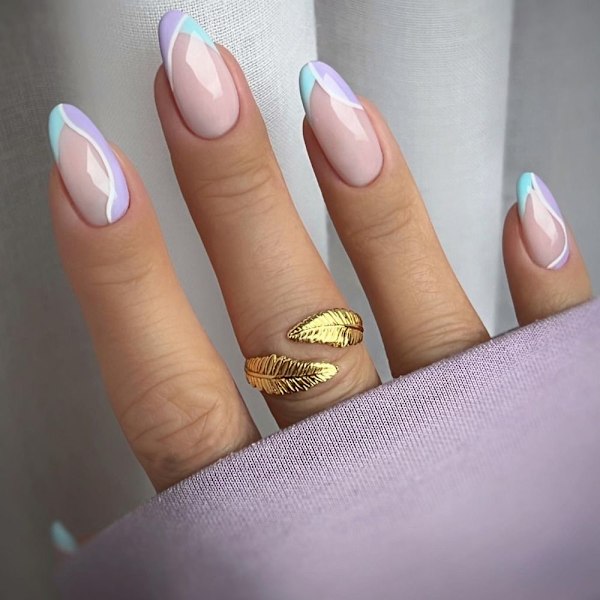 Mordely False Nails Long Almond 1