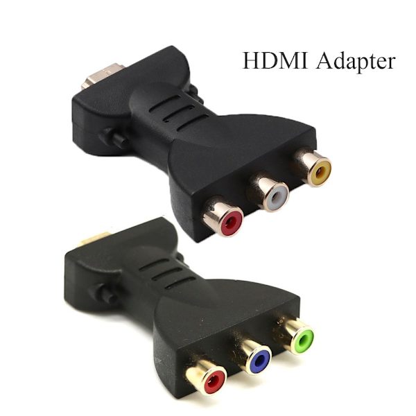 Mordely HDMI till 3 RGB/RCA Audio Adapter Component Converter HDMI to 3RCA
