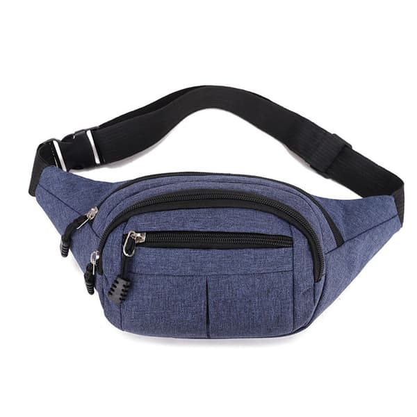 Mordely Midja Bröstpaket Crossbody Handväskor BLÅ blue
