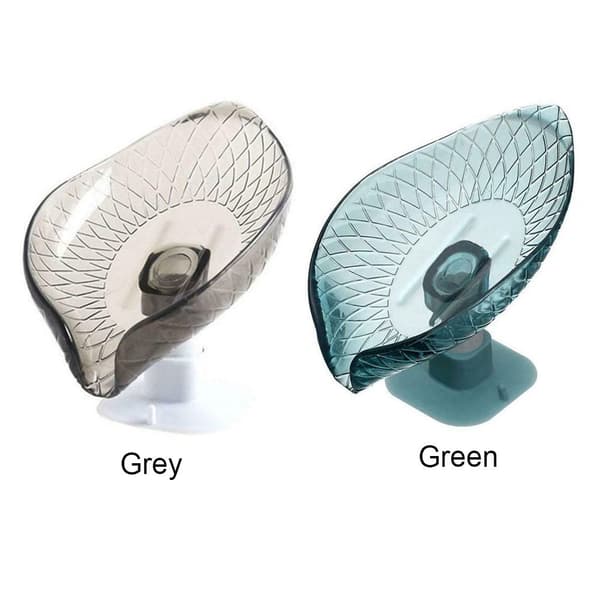 Mordely Tvålkopp Löv Tvållåda GRÅ grey