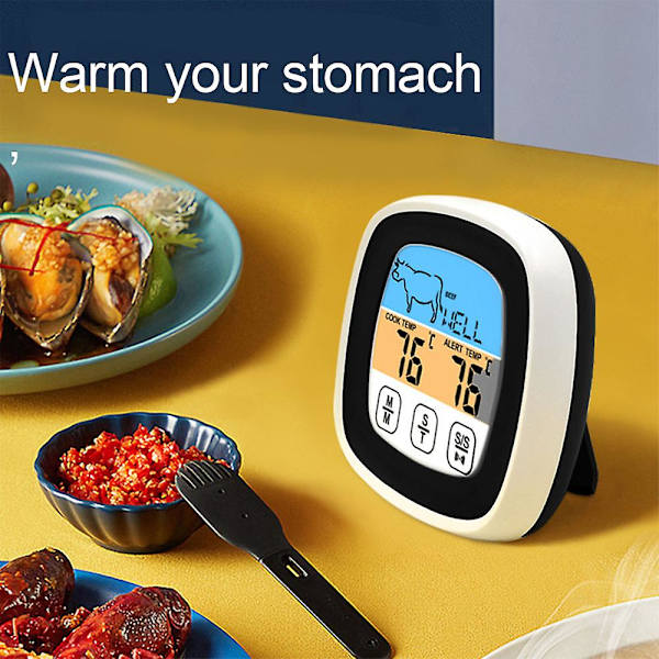2023 Digital kötttermometer för matlagning, matgrilltermometer