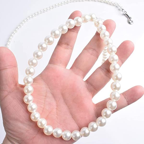 Pearls Beaded Pet Dog Cat Training Walking Leash Lead Leashes