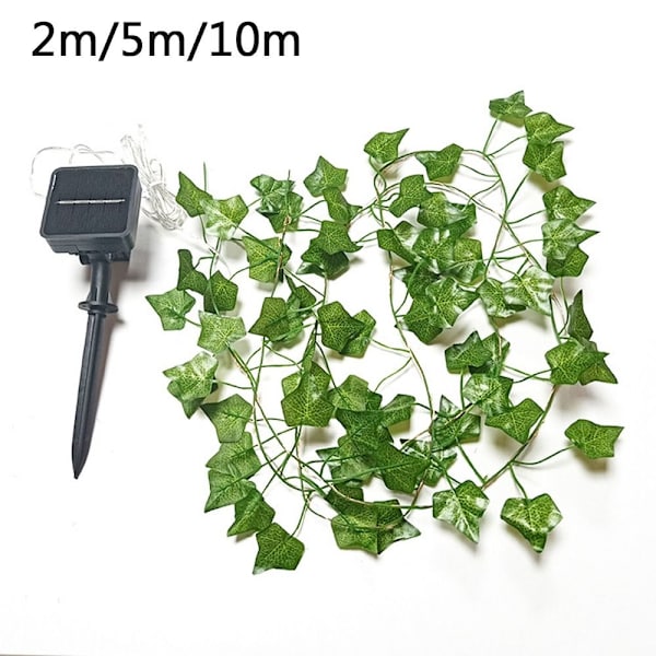Mordely LED aurinkoenergialla toimivat Ivy Fairy String Lights 2M 20LED 2m20LED