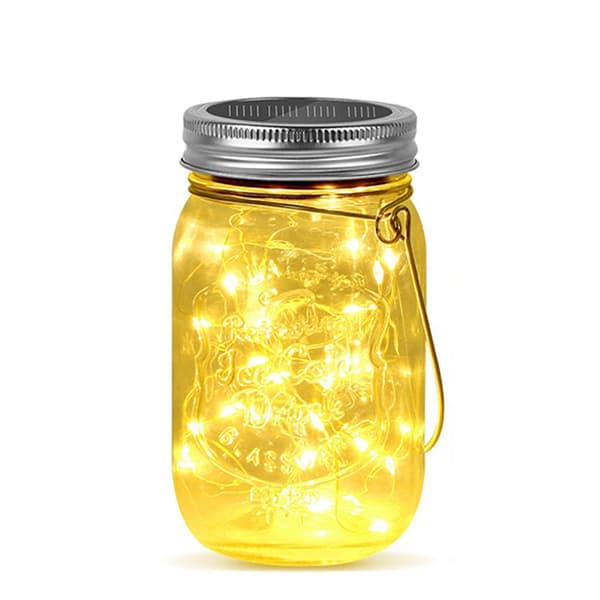 Mordely Solar Mason Jar Lights LED Solar Lights Hängande Solar Lanterns