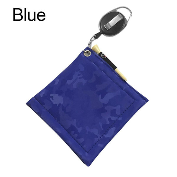 Mordely Golfboll Rengöringshandduk Torkduk BLÅ Blue