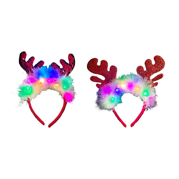 2 st LED julpannband Light Up Julgran Älg