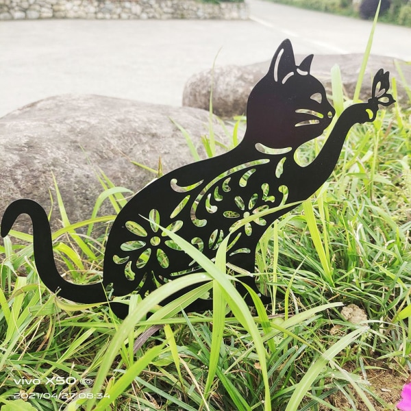 Mordely 1st Cat Decoration Lovely Cat Silhouette