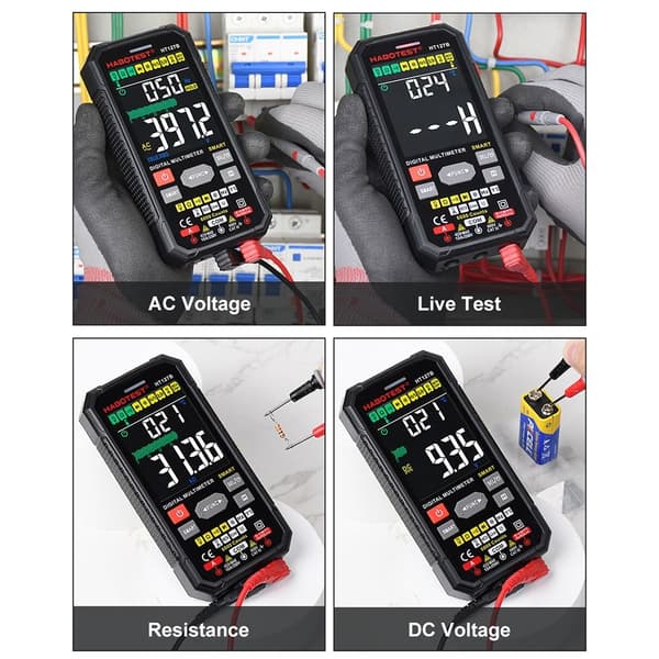 Mordely Digital Multimeter DMM Voltmeter NCV AC DC Spänningsmätare