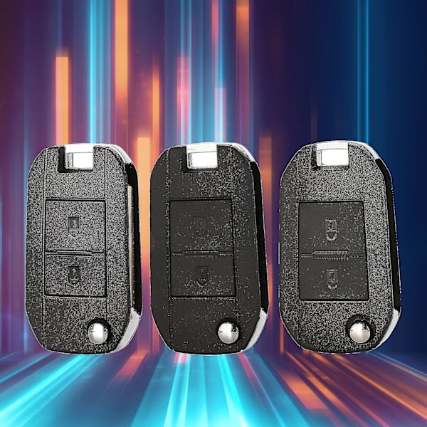 Citroen Ne72 Car Entry Remote For Key Fob For Case For Shell Hu83 Blade 2 Button For 307 107