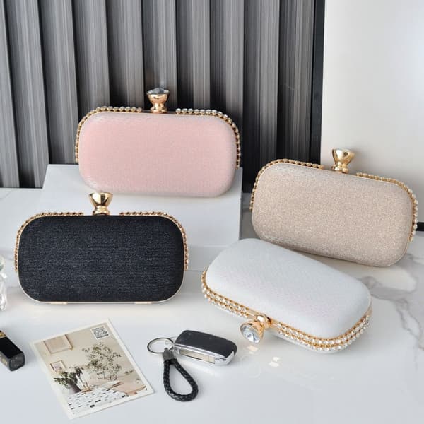 Mordely Evening Party Bag Evening Clutch Väskor ROSA pink