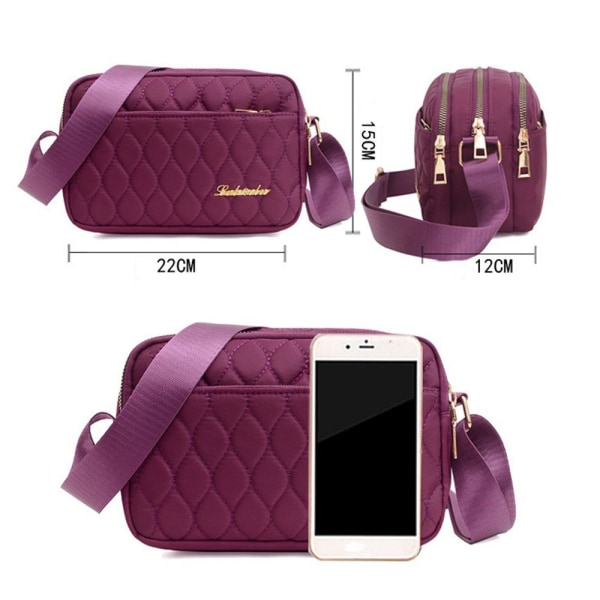 Mordely Axelväska Cross-body LILA purple