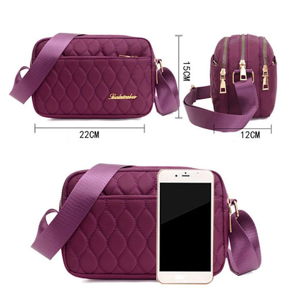 Mordely Axelväska Cross-body SVART black