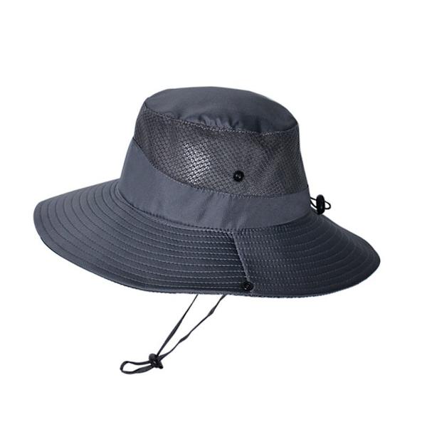 Mordely Sommarsolhatt Bucket Hats MÖRKGRÅ dark grey