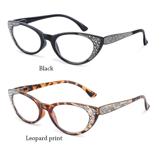 Mordely Läsglasögon Glasögon LEOPARD PRINT STRENGTH 250 Leopard print Strength 250