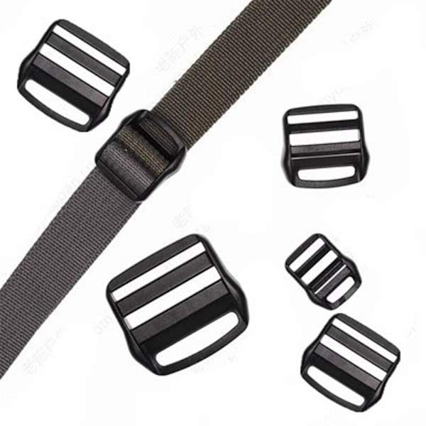 Mordely Webbing Strap Spänne Slider Fastener 25MM 25mm