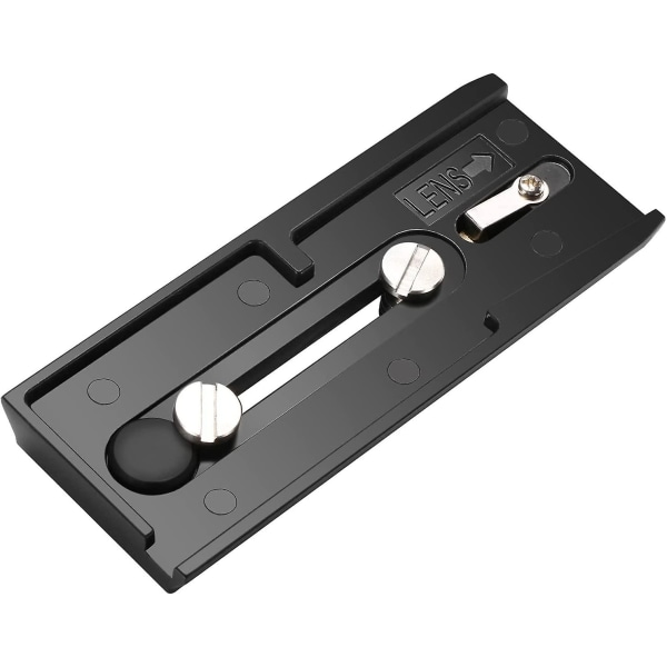 2023 Quick Release Bracket With 1/4&quot; And 3/8&quot; Mounting Screws For Manfrotto 501hdv 503hdv 701hdv Mh055m0-q5